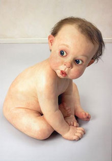 Ron Mueck, Big Baby, 1996