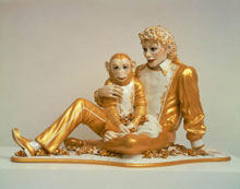 Jeff Koons, Michael Jackson and Bubbles, 1986