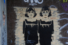 Diane Arbus graffiti